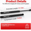 Puntales choque gas 17" 35lb para Snugtop Leer