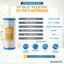 Filtro agua sedimento 50mic 10x4.5 cartucho repuesto bb 10pulg