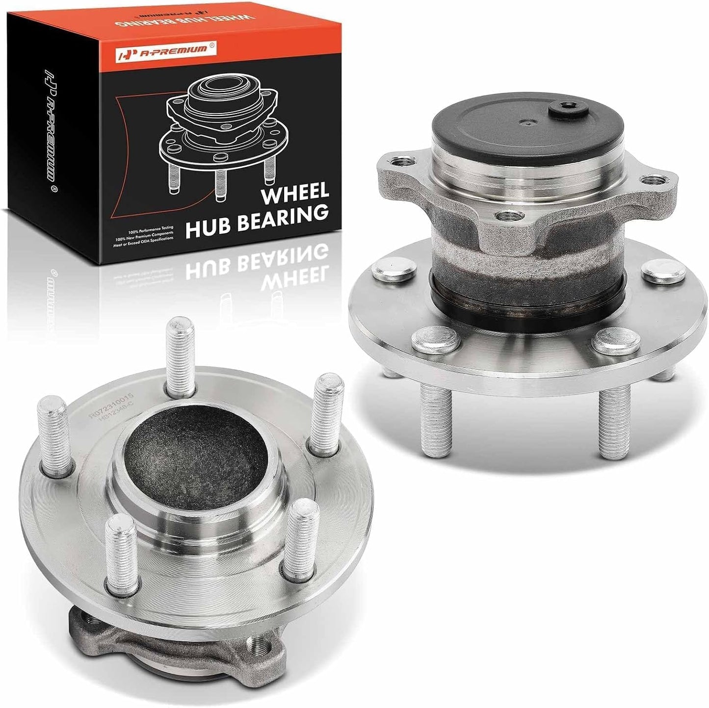 2 Cojinetes Rueda Trasera Kit Cubo Comp Mazda 3 04-08