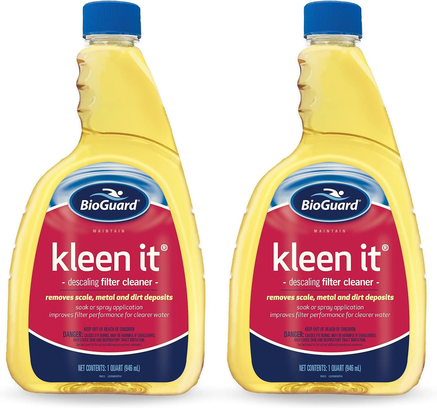 Limpiador filtro 1qt pack 2 fórmula descalcificación