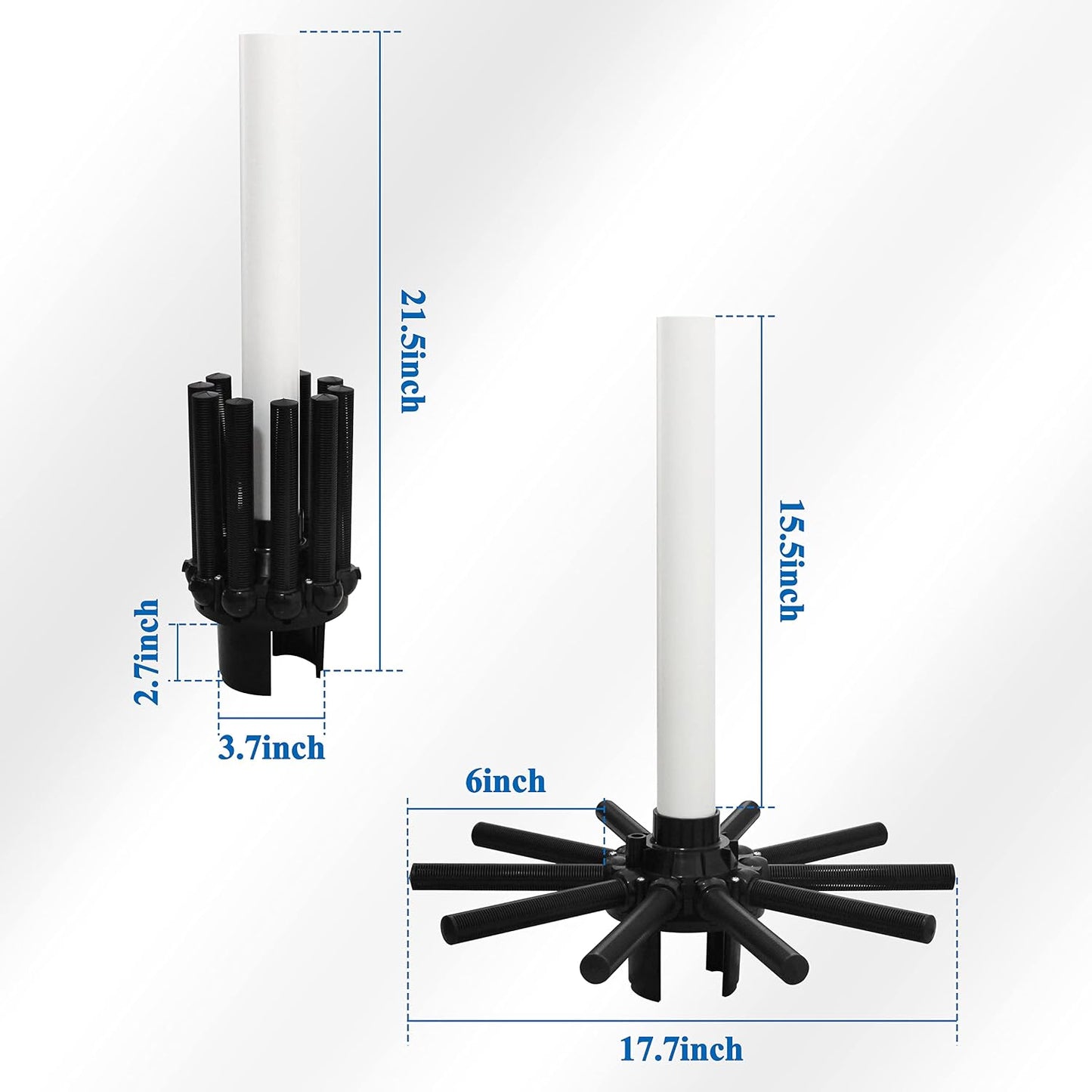Conjunto tubo central comp. filtro arena Hayward