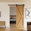 Kit herrajes puerta corrediza granero 6ft ajustable 36pulg
