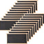 20 Marcos colmena bases cera 9-1/8pulg negro
