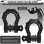 Grilletes anillo D 3/4" 2 pzas 68000 lb resistencia