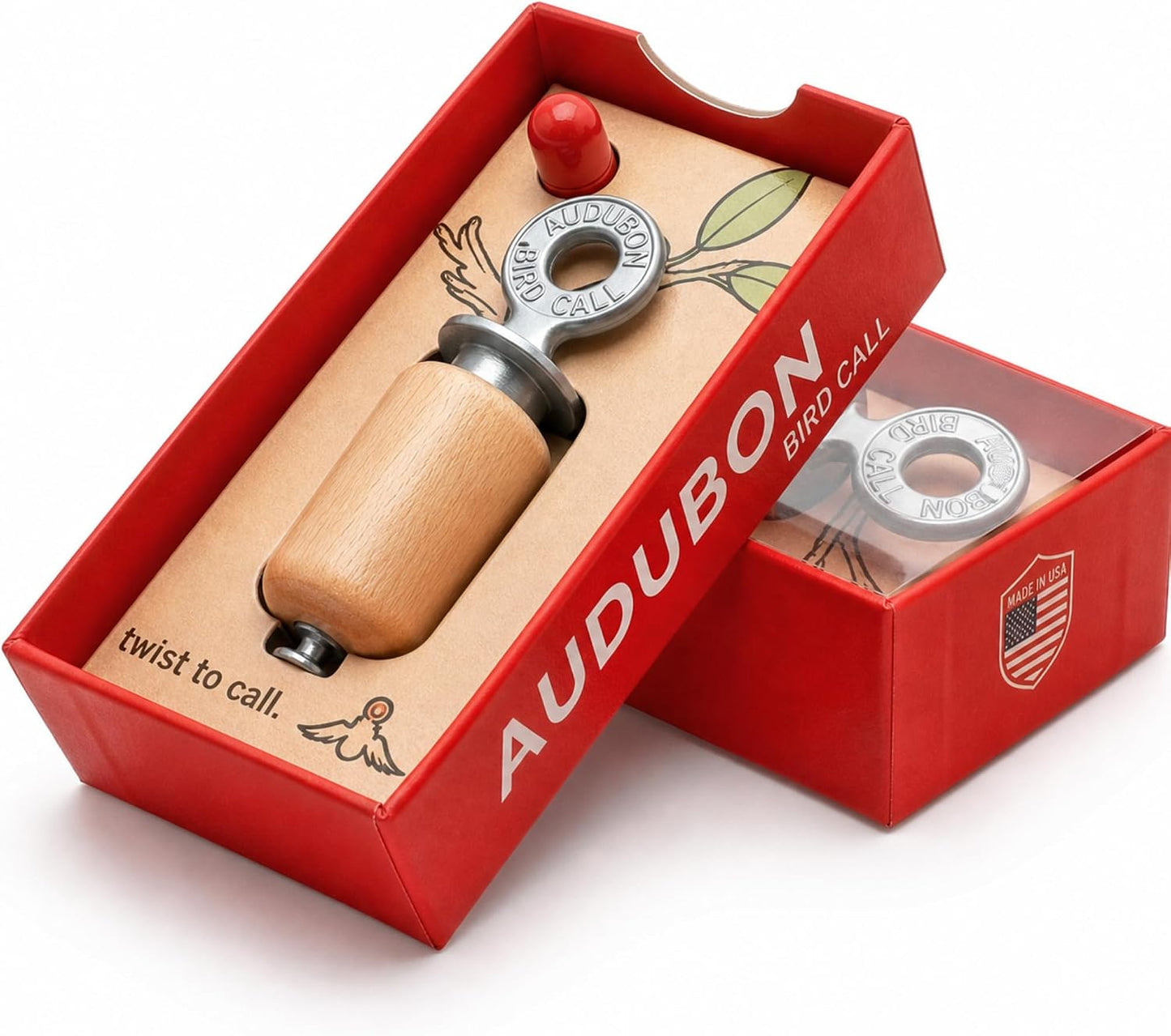 Pack regalo abedul natural Bird Call