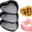 Moldes corazón metal 8pulg set 3 para tartas bodas