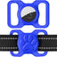 Soporte collar perro gato antipérdida 1.2-1.5pulg azul