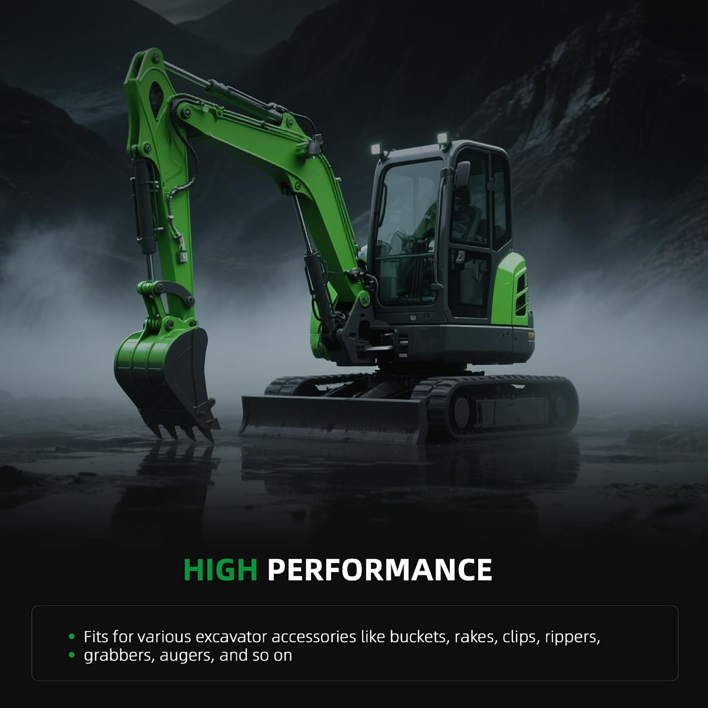 Pasadores excavadora 0.98" para Typhon AGT