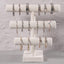 Soporte 3 niveles para joyas brazaletes collares y relojes