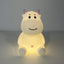 Luz Nocturna Vaca RGB Recargable con Brillo Ajustable