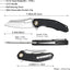 Cuchillo bolsillo plegable acero DC53 mango G10
