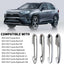 Cubierta manija puerta comp Toyota Rav4 XLE XSE 19-25