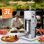 Máquina rellenar salchichas acero inox 7lb set 5 tubos