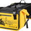 Bolsa lateral motocicleta 50L tipo maleta sillín amarillo