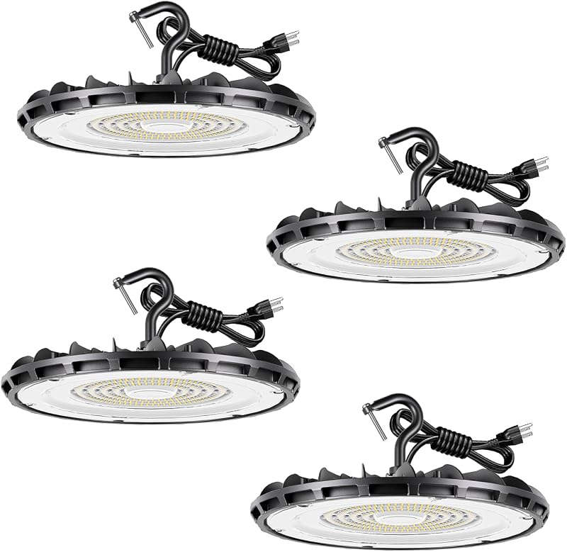 Luz LED UFO 150W UL 5000K IP65 enchufe EE.UU. fábrica