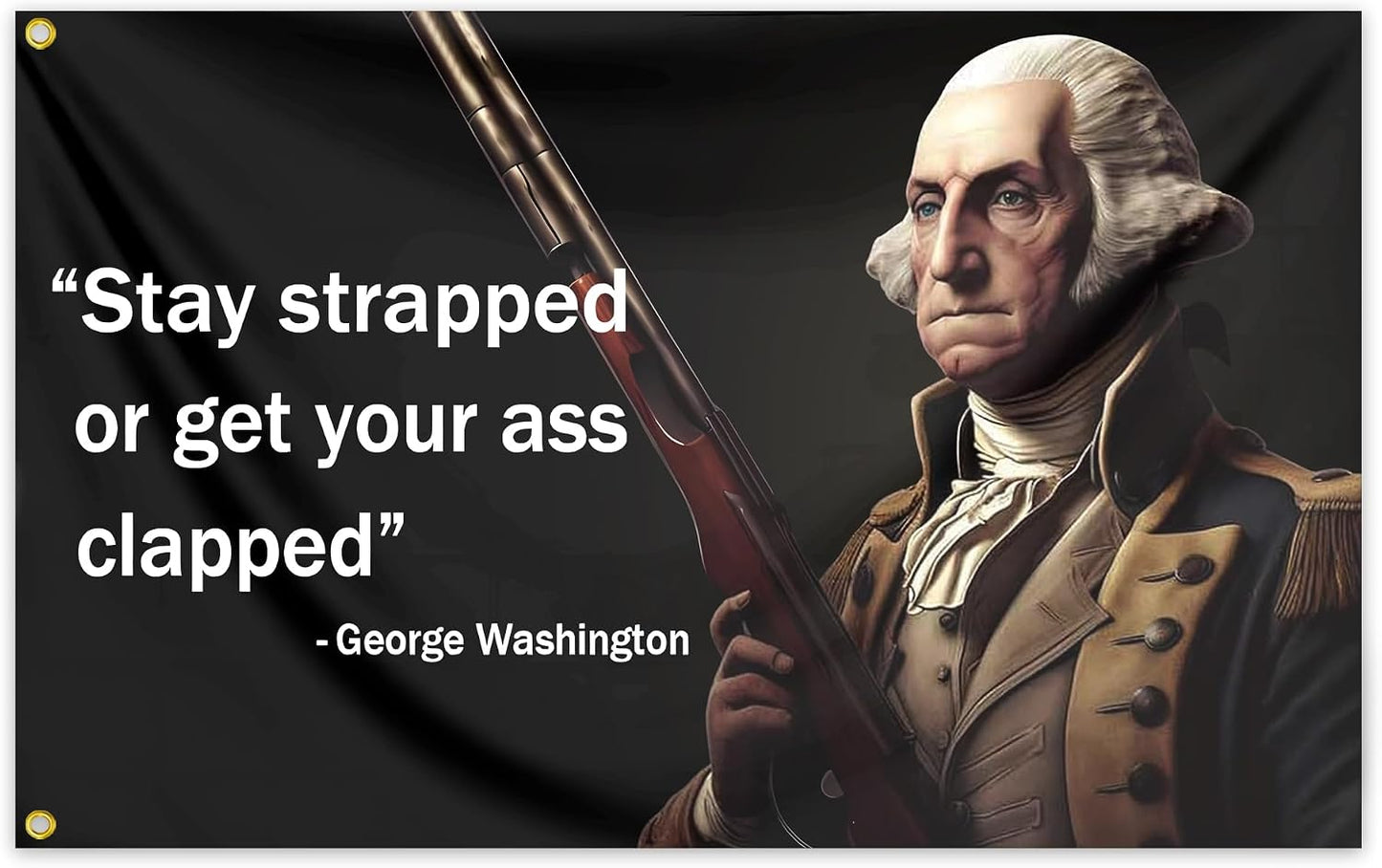Bandera George Washington 3x5pies dormitorio universitario