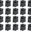 20 Pzas soportes plástico para organizador cables