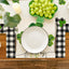 Set 4 Manteles San Patricio Trébol 12x18pulg