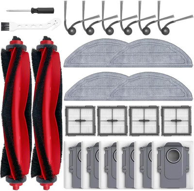 Pack 24 accesorios comp Roborock Q10 X5 S5