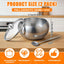 Set 2 Azucareros 12oz Acero Inox con Tapa y Cuchara