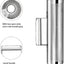 Guiro acero inox 3x10 y 6x12 con raspador