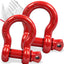 Grilletes anclaje acero forjado 4.75T anillo D galvanizados