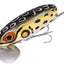 Señuelo pesca 3 unidades Jitterbug Hula Popper
