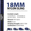 Cincha nailon escalada 23kn certificada CE2008