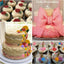 4 Moldes Silicona Flores Fondant Margarita Rosa Cupcakes Decoración