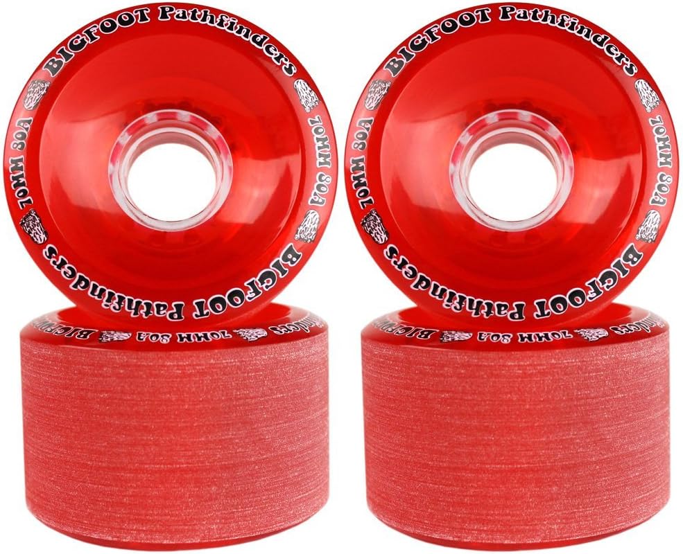 Longboard Ruedas Stoneground Pathfinders Rojo 2.756in