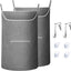 Bolsa colgante puerta set 2 cestas ropa sucia