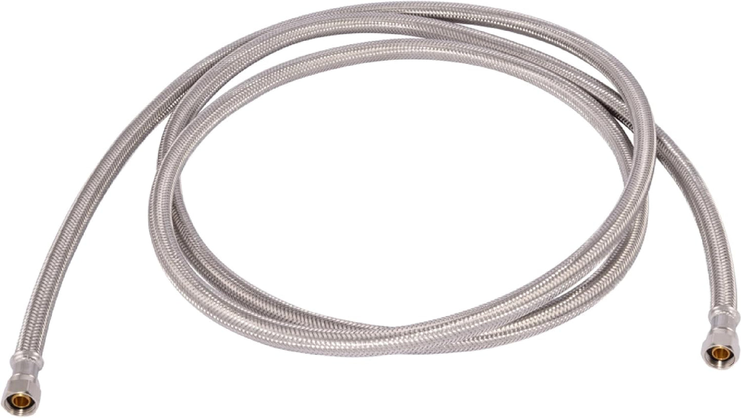 Conector grifo flexible acero inox 96pulg 3/8x3/8