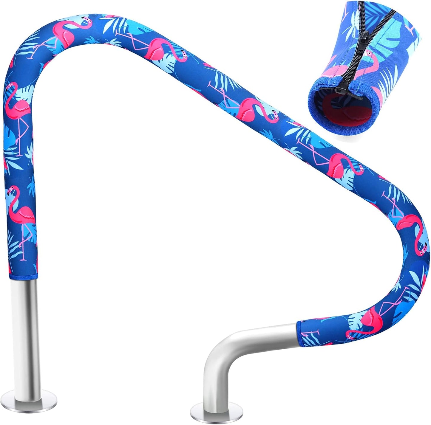 Cubierta pasamanos piscina 4ft antiderrap azul flamenco
