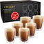 Vasos doble pared 12.5oz set 6 aptos lavavajillas
