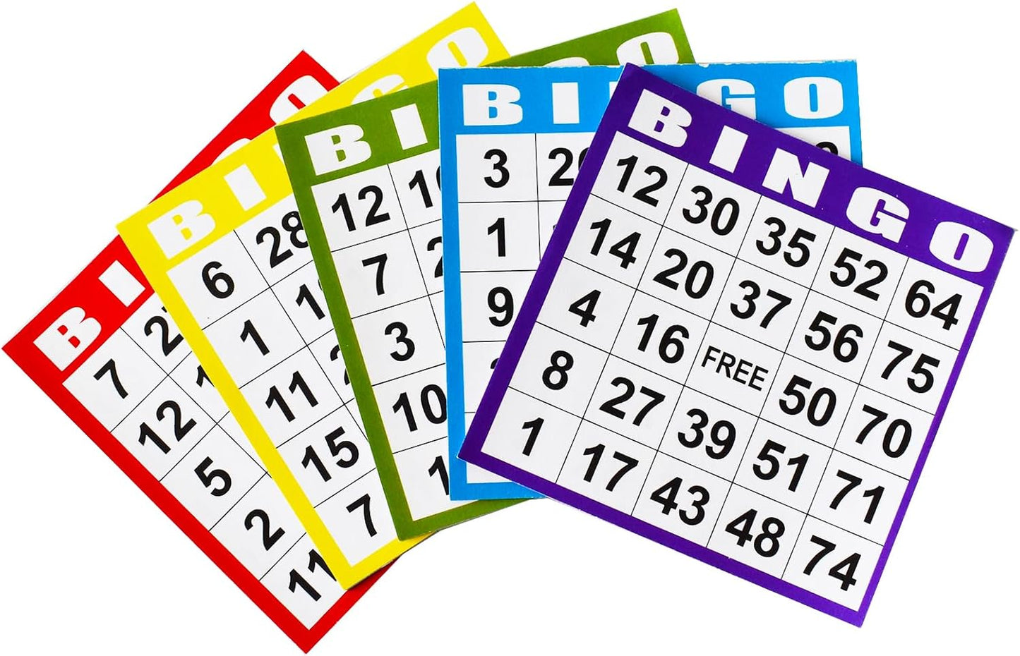 Tarjetas Bingo 100 Libros 5 Hojas