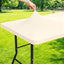 Mantel elástico mesa rectangular 5ft picnic camping