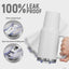 Vaso acero inox 40oz doble pared sellado vacío blanco