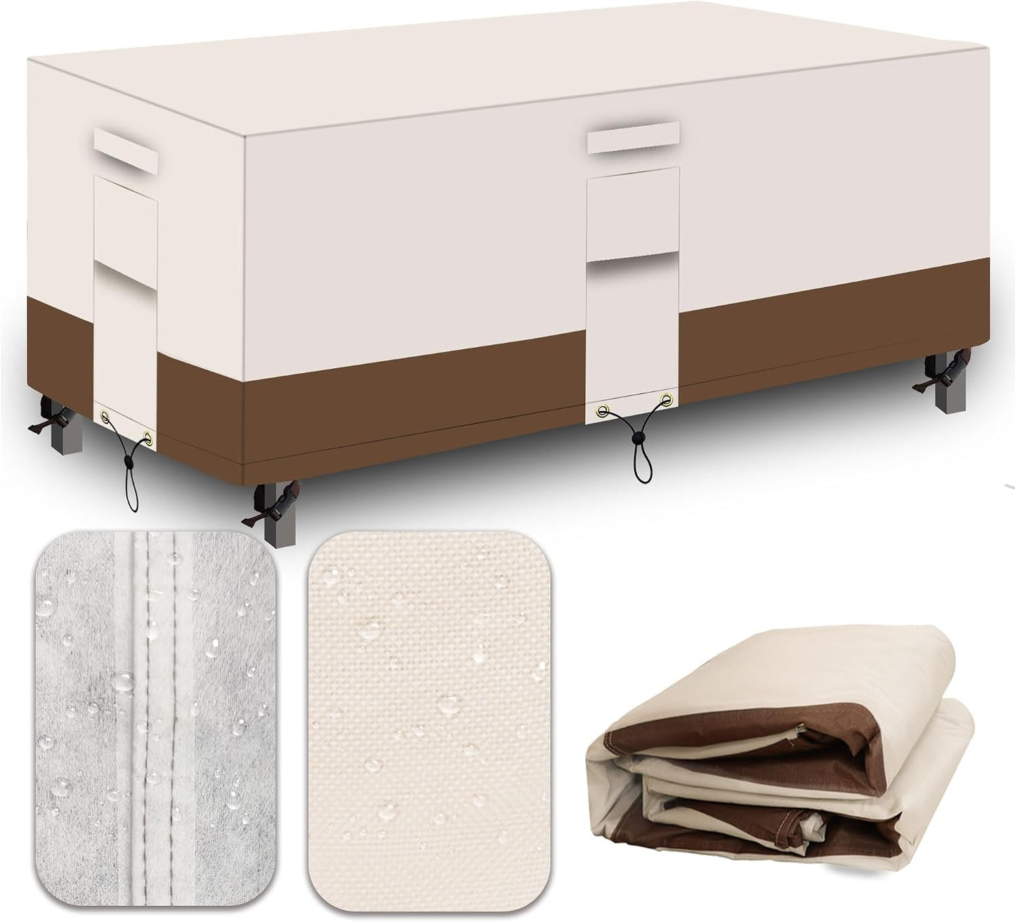 Fundas muebles exterior 600D impermeables sofa mesa sillas