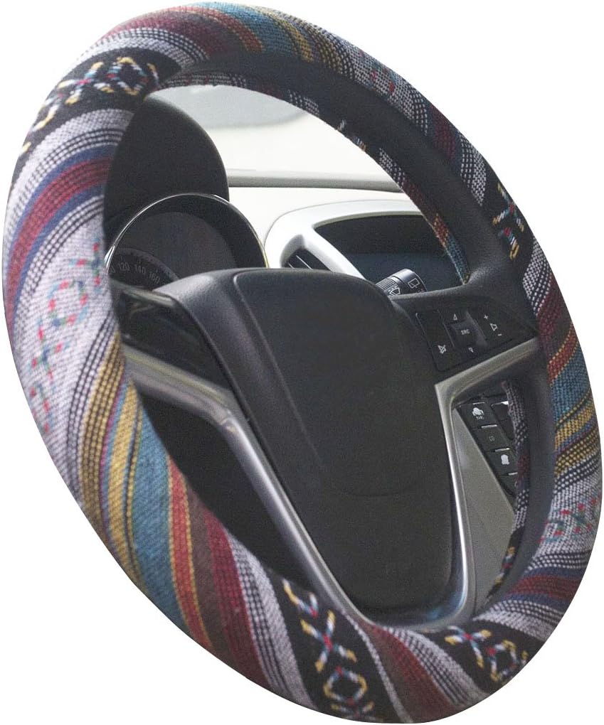 Funda volante tela lino antiderrap 14''-14.25''