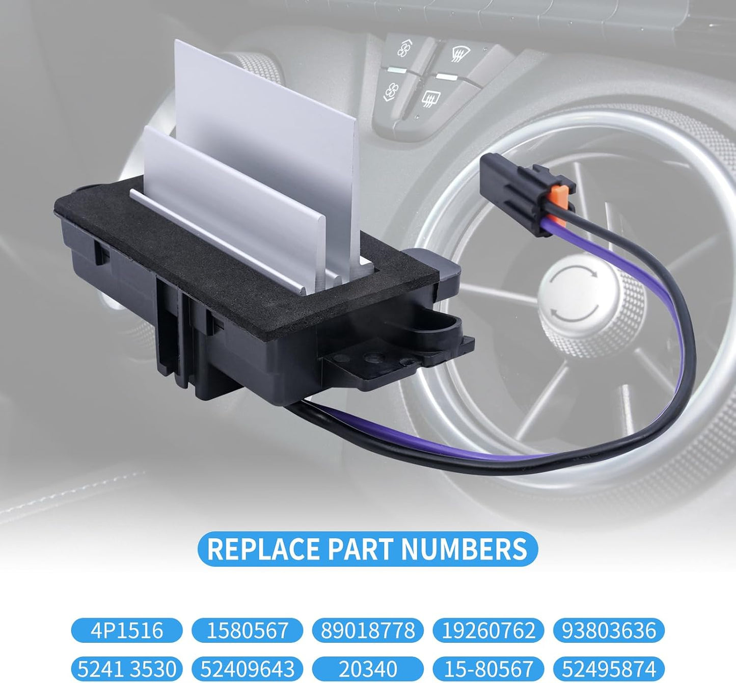 Módulo control ventilador motor Chevy Silverado GMC Yukon