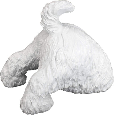 Estatua perro excavador Highland Terrier