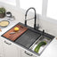Fregadero empotrable acero inox 33x22pulg calibre 16