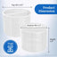 Cesta filtro desnatadora piscina Hayward SPX1082CA