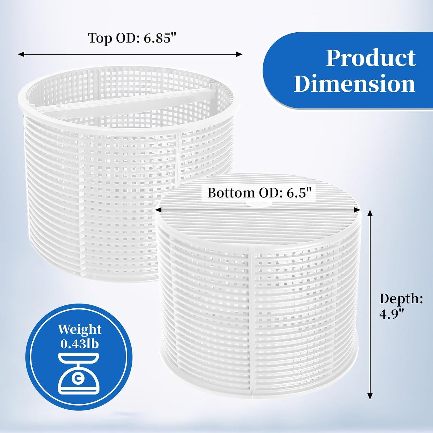 Cesta filtro desnatadora piscina Hayward SPX1082CA