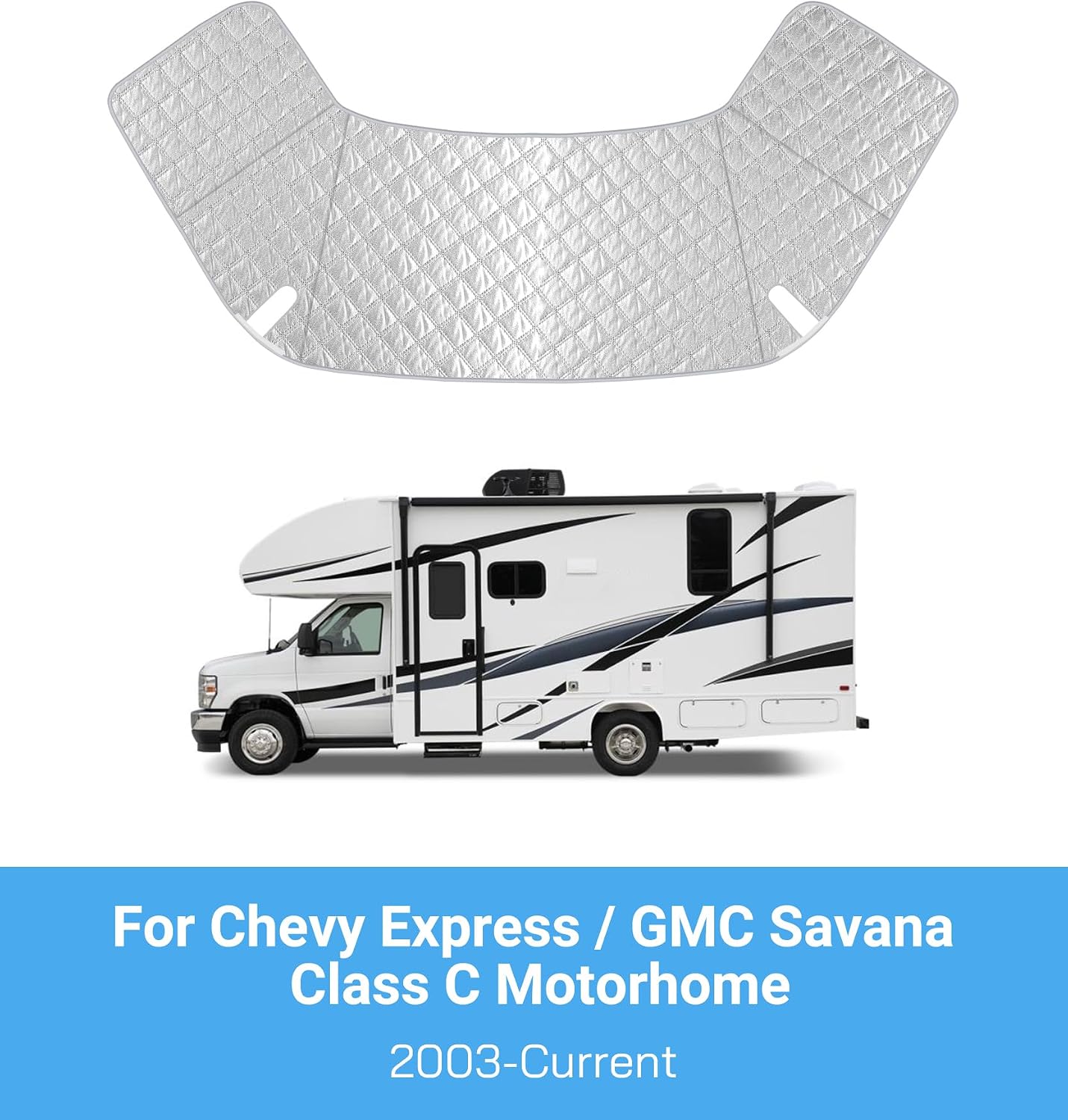 Cubierta parabrisas autocaravana Chevy 2001-2020 UV