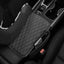 Funda reposabrazos coche cuero con 2 bolsas almacenamiento