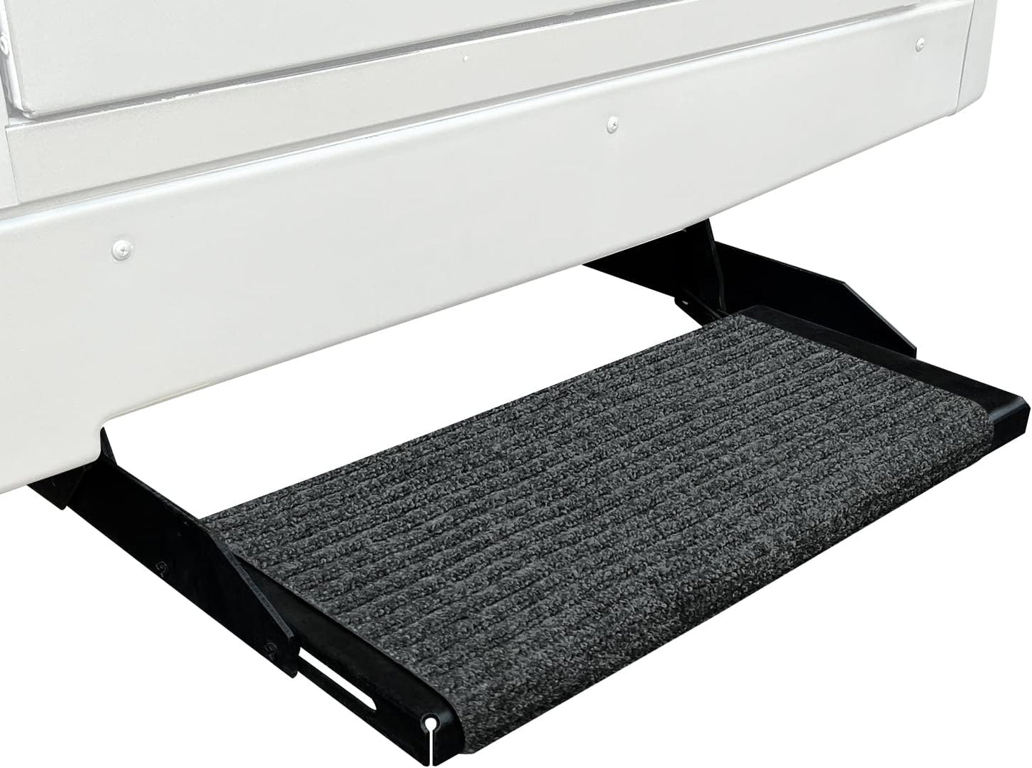Alfombra escalón RV negra granito 19x23"