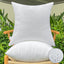 2 Rellenos Almohada 20x20pulg Impermeables para Patio Sofá