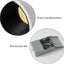 Iluminación led empotrable redonda 4pulg 12w regulable