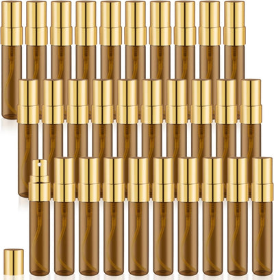 30 Botellas Vidrio con Atomizador Perfume Viaje 0.2oz